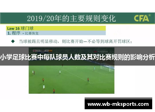 小学足球比赛中每队球员人数及其对比赛规则的影响分析
